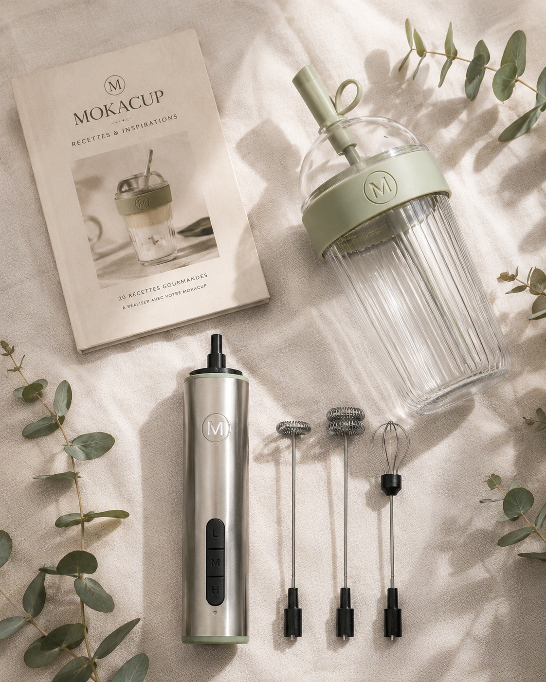 Mousseur  MokaCup — Rechargeable USB